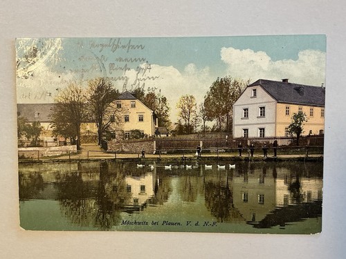 Möschwitz plauen - ak,