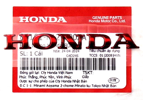 Original honda pvc - original, honda-3d-pvc
