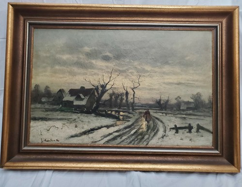 ölgemälde winterliche - Ölgemälde,
