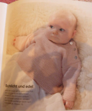 Zeitschrift rico Baby Kind Heft häkeln stricken Wolle Mützen Pulli Anleitung