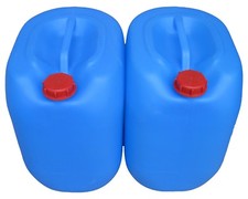 2 x 30 l Kanister blau