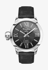 Thomas Sabo Herren Armbanduhr Rebel Mit Karma WA0297 46 MM Leder