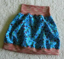 Mädchen Rock  Ballonrock Feincordrock Gr. 74 -140 Streublümchen  Handmade