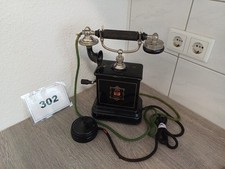 Tischtelefon, Handkurbel, Kurbeltelefon dänisch Jydsk Telefon Aktieselskab