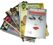 8 alte Gruselromane im Mix