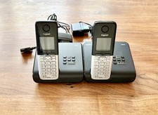 2x Gigaset C300A Festnetz Telefone C300 jeweils mit Anrufbeantworter Doppelpack
