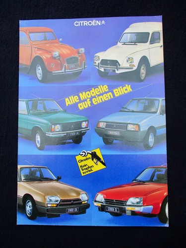 Citroen programm 2cv dyane - programm,