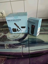 Ambiano® Make UP Pinselreiniger + beheizte Wimpernzange Set in schwarz - Neu