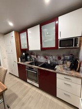 Gut erhaltene Küche