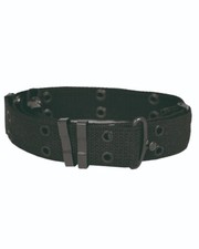 Gürtel US - Lochkoppel  Schwarz Military Army Belt Koppel Gürtel Einheitsgröße