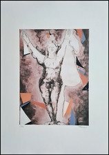 MARINO MARINI * Awakening * 50 x 70 cm * signed lithograph * limited # 3/75