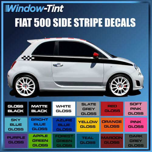 Fiat 500 seitenstreifen - fiat,