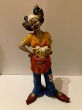 Haushaltsauflösung: Clown Figur Vivian ( Höhe: ca. 22 cm )