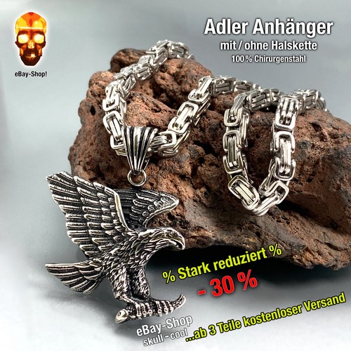 Adler anhänger halskette - adler,