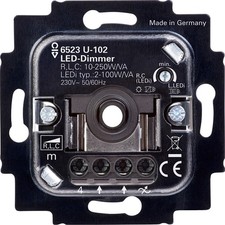 Busch-Jaeger 6523 U-102 LED Busch Drehdimmer-Einsatz 2-100W