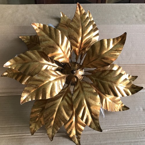 Alte goldfarbene deckenlampe - alte,