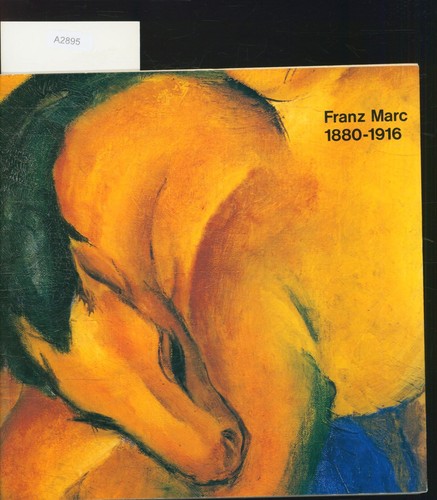 Franz marc 1880 1916 - -,