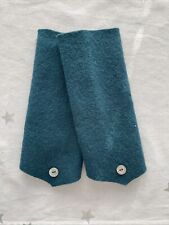 Armstulpen Stulpen Handstulpen Walk Petrol Filz Walkloden Kochwolle