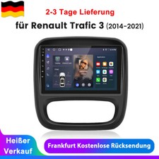 Für Renault Trafic Nissan Carplay DAB+ Android 13 Autoradio GPS Navi 6+128GB BT