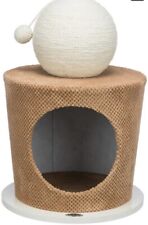 Trixie Kratzbaum, klein, Neuwertig - Braun/Beige. Kuschelhöhle für Katzen 