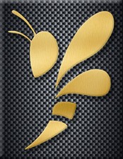 Vespa emblem kaskade aufkleber - vespa,