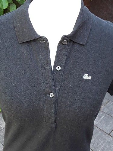 Polokleid lacoste schwarz - lacoste,