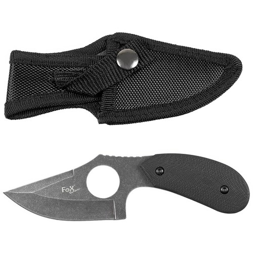 Messer mit fingerloch - messer,