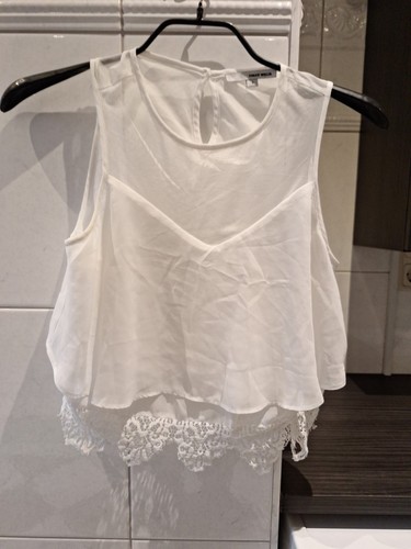 Chiffon kurze bluse - chiffon, gr