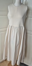 C&A * Kleid Maxikleid Sommerkleid Beige Gr. L ☆NEU