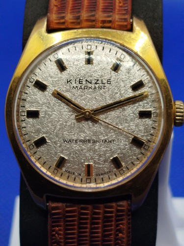 Vergoldete vintage uhr - vergoldete, kienzle