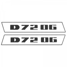 Deutz D7206 Schwarz bis 1974