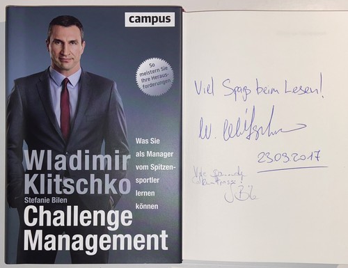 Wladimir klitschko signiert - wladimir,