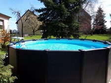 18.000 Liter Intex Pool mit Pumpe, Saugroboter Intex Super günstig 