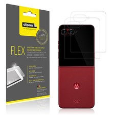 2x 3D Full Cover Schutzfolie für Motorola Razr 60 Aussen-Display Panzerfolie