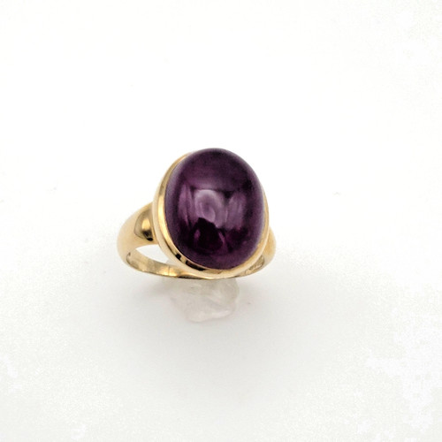 Rubinring 375 gelbgold - rubinring, (