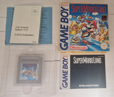Super Mario Land Gameboy OVP CiB 1990 Nintendo Gameboy Deutsch