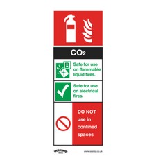 10x CO2 FEUERLÖSCHER