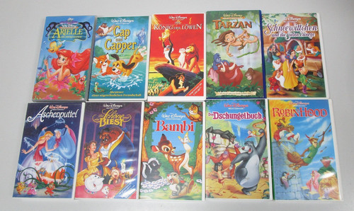 10x walt disneys meisterwerke - disneys,