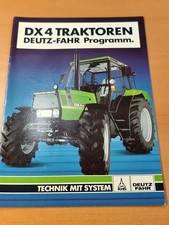 Deutz Fahr DX4  Prospekt Traktor Tractor brochure 50