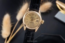 Rolex Lady Datejust 18k (0,750) Gold Automatik Damenuhr Ref. 6916 Klassiker