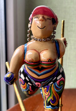 Toms Drag Company Figur (Frau Nordic Walking) 15 cm hoch