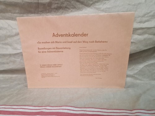 Alter bastelbogen ddr - alter,