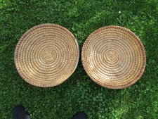 2 x Brotkorb Brotbackkorb Gärkorb Brotkorb Brotteig Korb geflochten rund 44 cm