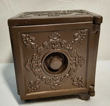 Antique Cast Iron Safe Deposit