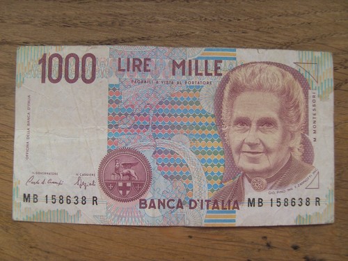 Italien 1000 lire maria - italien,