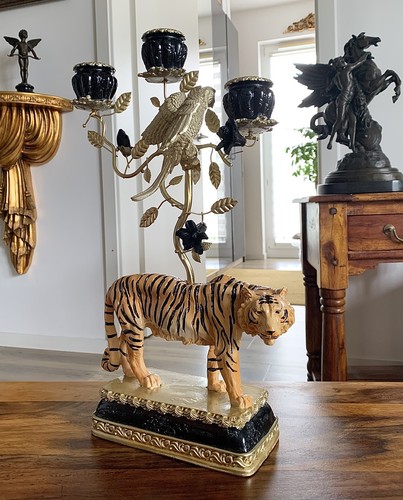 Kerzenleuchter tiger - kerzenleuchter,