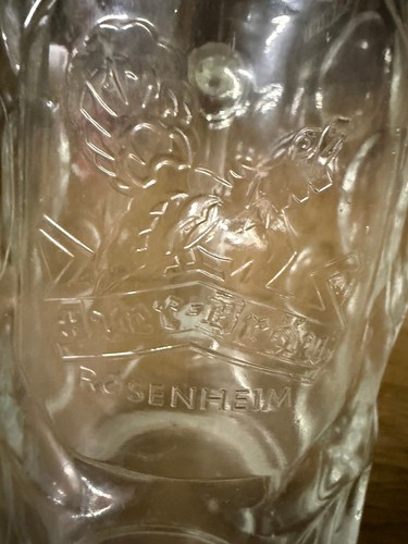Masskrug glas auerbräu - 1l,