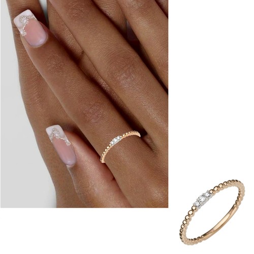 Feiner kugelring diamanten - kugelring,