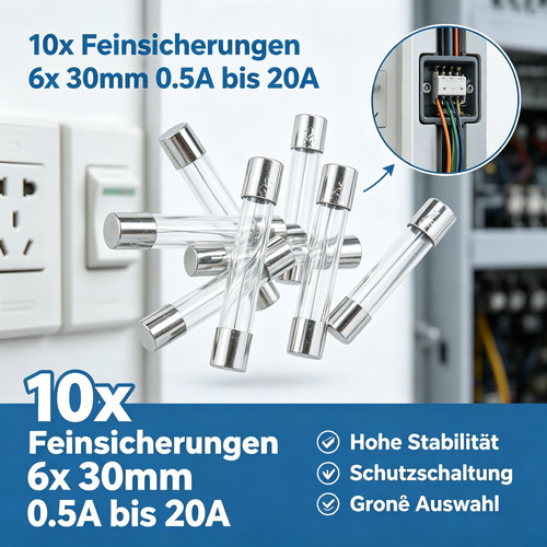10er pack schmelzsicherung - 10er,