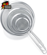 Edelstahlsieb Set für